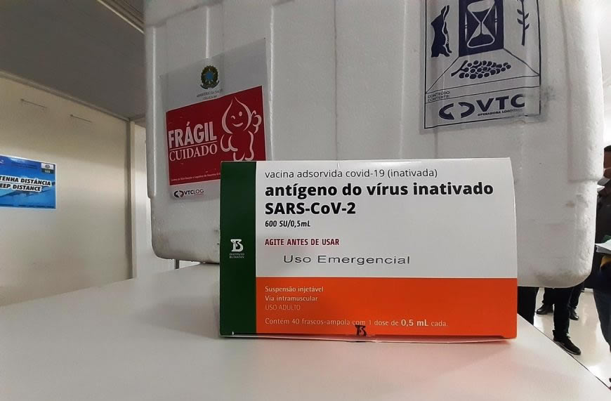 Governo entrega 100% do primeiro lote das vacinas contra Covid-19 Governo entrega 100% do primeiro lote das vacinas contra Covid-19