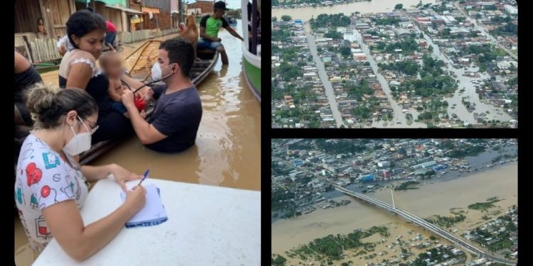 Situação emergencial do Acre inicia campanha nacional de solidariedade