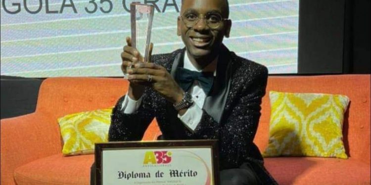 Leomarte Freire arrebata prémio na categoria de entretenimento, no Angola 35° Leomarte Freire arrebata prémio na categoria de entretenimento, no Angola 35°