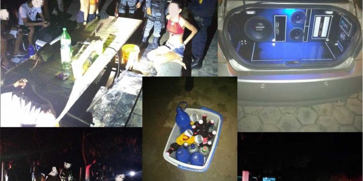 PM encerra festa com aglomeração em chácara e conduz 11 pessoas à delegacia PM encerra festa com aglomeração em chácara e conduz 11 pessoas à delegacia
