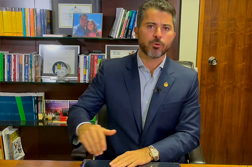 Marcos Rogério propõe implementação de coordenação nacional contra a pandemia Marcos Rogério propõe implementação de coordenação nacional contra a pandemia