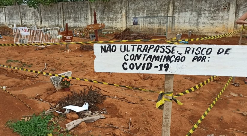 Com aumento de mortes por Covid, Ariquemes anuncia compra de novo terreno para cemitério Com aumento de mortes por Covid, Ariquemes anuncia compra de novo terreno para cemitério