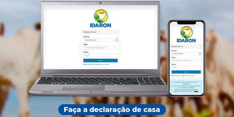 Idaron lança campanha: “Maio mês de declarar seu rebanho”