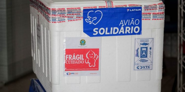 Rondônia recebe 12ª remessa de vacinas contra a covid-19 Rondônia recebe 12ª remessa de vacinas contra a covid-19