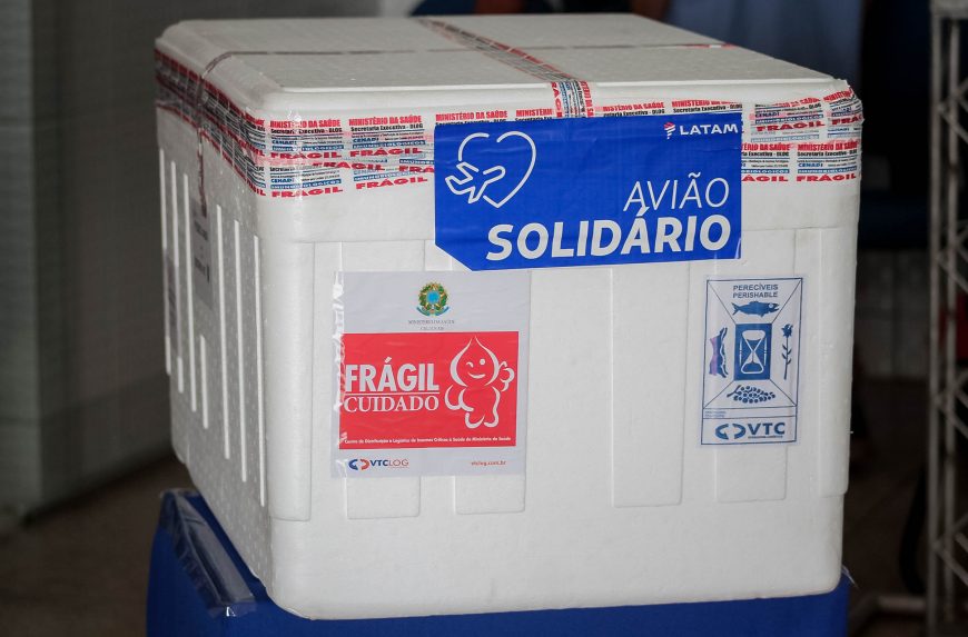 Rondônia recebe 12ª remessa de vacinas contra a covid-19 Rondônia recebe 12ª remessa de vacinas contra a covid-19