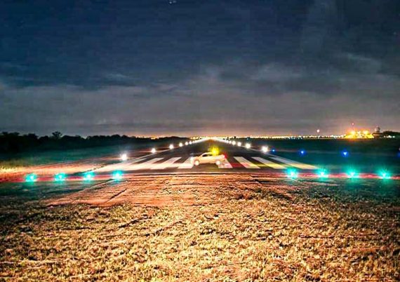 Obras de balizamento e cerca operacional no aeroporto de Vilhena estão em andamento Obras de balizamento e cerca operacional no aeroporto de Vilhena estão em andamento