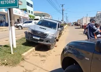 Duas pessoas são executadas a tiros dentro de caminhonete em Buritis