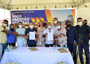 Prefeitura de Cujubim lança o maior pacote de obras da história do Município