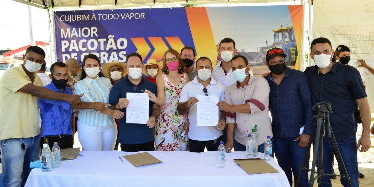 Prefeitura de Cujubim lança o maior pacote de obras da história do Município