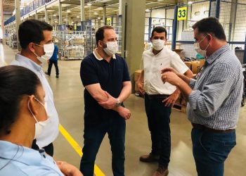 Em Pimenta Bueno, presidente Alex Redano se reúne com produtores e empresários