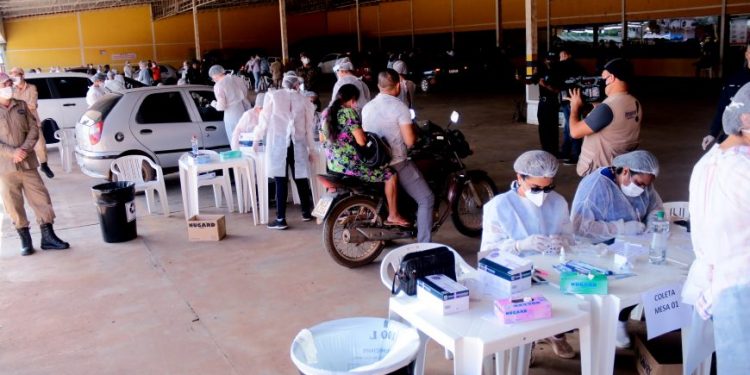 Drive-Thru encerra com mais de 700 testes realizados na zona sul de Porto Velho