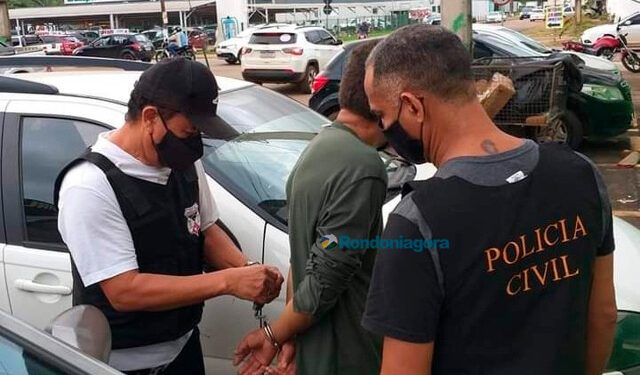 Acusado de dois estupros é preso no local de trabalho em Porto Velho