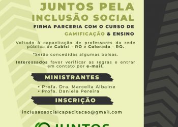Bolsas para curso de Gamificação: professores da rede pública de Colorado e Cabixi podem concorrer
