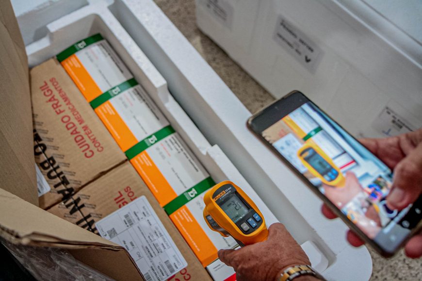 Primeira remessa da vacina da Janssen, de dose úncia, chega em Rondônia Primeira remessa da vacina da Janssen, de dose úncia, chega em Rondônia