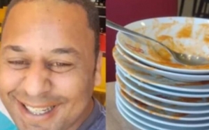 Homem é ‘expulso’ de rodízio depois de comer 14 pratos com pizza