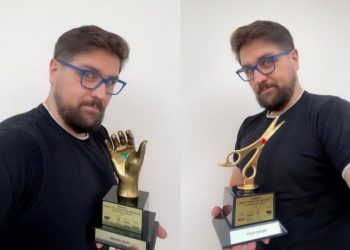 Bruno Rupf orgulha-se da paixão por cabelos e da carreira premiada