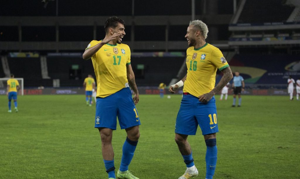 Brasil vence Peru e está na final da Copa América Brasil vence Peru e está na final da Copa América