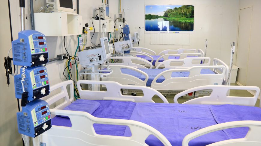 Queda de internações por covid-19 em Porto Velho zeram atendimentos em dois hospitais Queda de internações por covid-19 em Porto Velho zeram atendimentos em dois hospitais