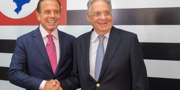 Doria é candidato à Presidência e tem meu voto, diz FHC