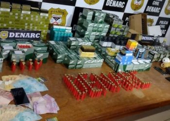 PM do Mato Grosso do Sul é preso em Rondônia com centenas de munições