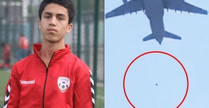 Corpo que caiu de avião era de jovem jogador da seleção do Afeganistão