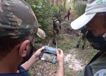 Operação apreende equipamentos utilizados no desmatamento de área de reserva