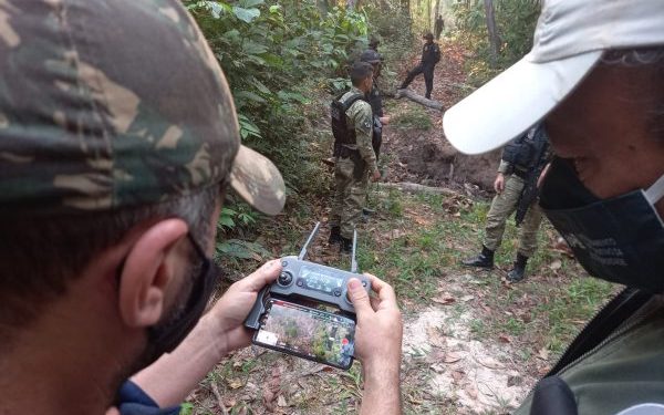 Operação apreende equipamentos utilizados no desmatamento de área de reserva