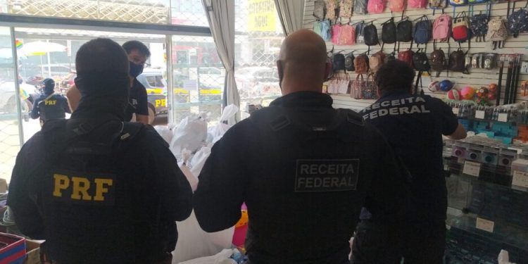 Operação conjunta combate o contrabando e descaminho em Porto Velho