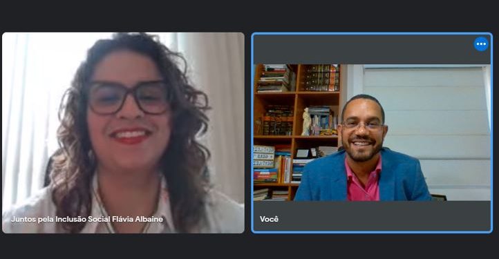Fábio Roberto e Flávia Albaine ministram oficina sobre Educação em Direitos