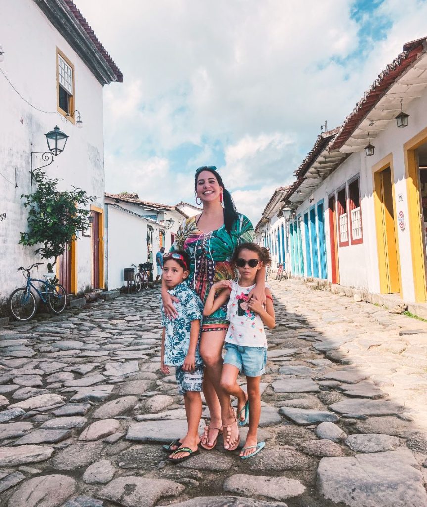 Layse Cohen com os filhos gêmeos - Foto: Acervo Pessoal