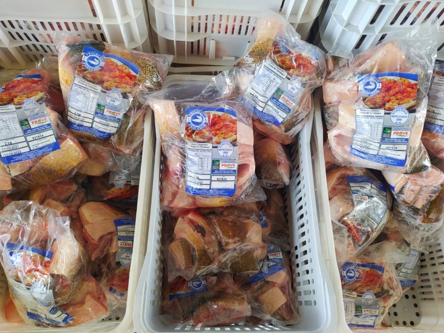Mais de cem famílias de Porto Velho são beneficiadas com doação de peixe Mais de cem famílias de Porto Velho são beneficiadas com doação de peixe