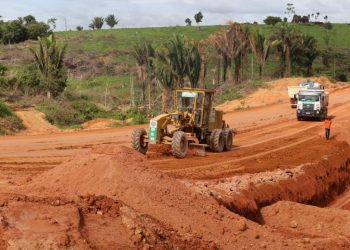 Obras na RO 257 que dá acesso a Machadinho D’Oeste estão aceleradas