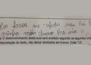 Justiça aceita denúncia contra pai de menina que pediu socorro em prova