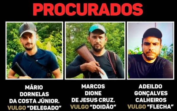 Polícia procura suspeitos de atacar funcionários de fazenda em Machadinho Polícia procura suspeitos de atacar funcionários de fazenda em Machadinho