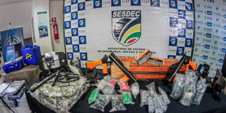 Segurança Pública de Rondônia é fortalecida com entrega de equipamentos e materiais