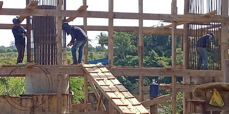 DER destaca retomada da obra da ponte sobre o rio Jamari, na RO-459, no município de Alto Paraíso