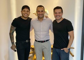 Cantor Tierry e o sertanejo Belutti realizam procedimentos estéticos com Dr Francisco Tribulato