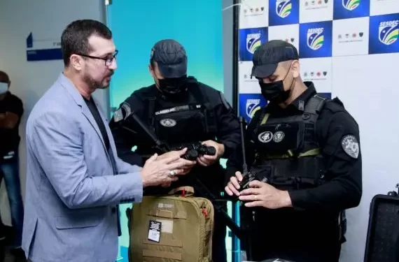 Forças de Segurança de Rondônia recebem equipamentos do Ministério da Justiça para combate ao tráfico de drogas