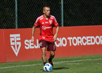 São Paulo F.C. – Elenco treina para iniciar as oitavas da CONMEBOL Sul-Americana
