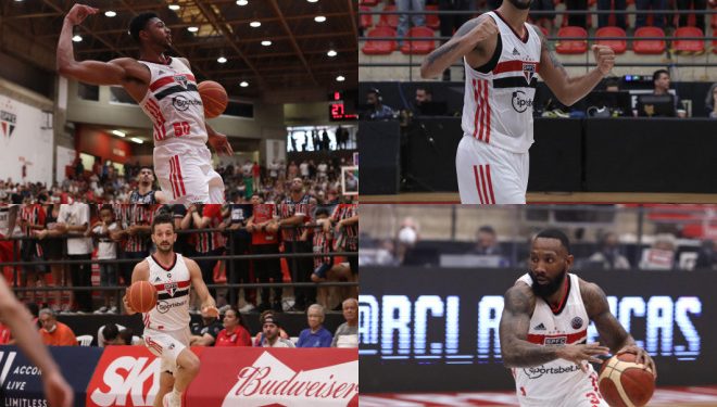 São Paulo F.C. – Basquete Tricolor conquista cinco prêmios no NBB; Caboclo é o MVP