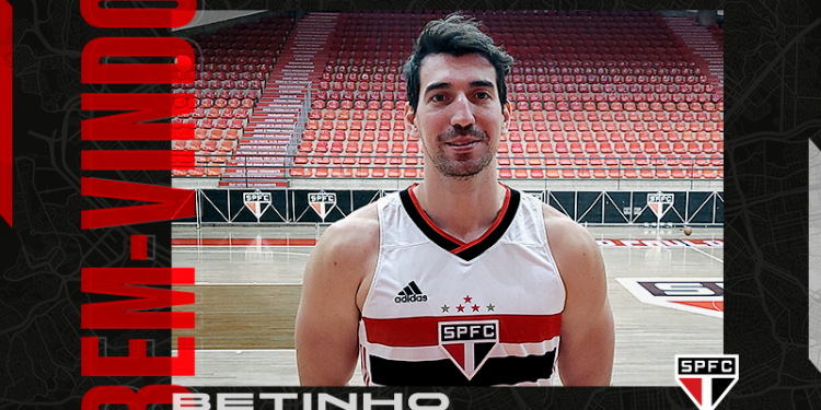 São Paulo F.C. – Betinho reforça o elenco do Basquete Tricolor São Paulo F.C. – Betinho reforça o elenco do Basquete Tricolor