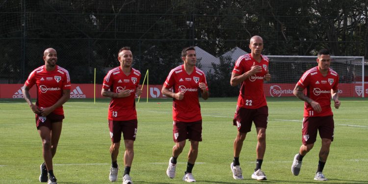 São Paulo F.C. – Elenco se reapresenta após classificação na CONMEBOL Sul-Americana