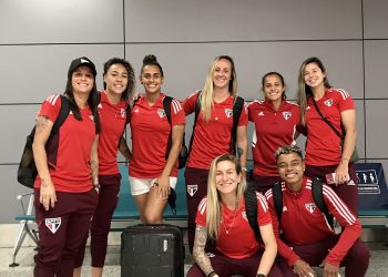 São Paulo F.C. – Equipe feminina chega a Belo Horizonte para enfrentar o Cruzeiro