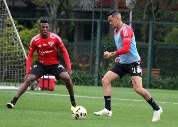 São Paulo F.C. – Elenco conclui mais um dia de treino para receber o Avaí
