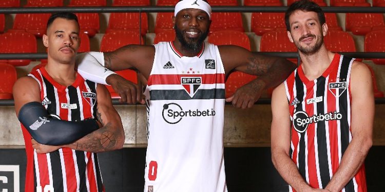 São Paulo F.C. – Com novo uniforme, Basquete Tricolor estreia no NBB contra o Rio Claro