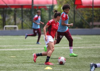 São Paulo F.C. – Equipe feminina se reapresenta e treina para a volta do Paulistão