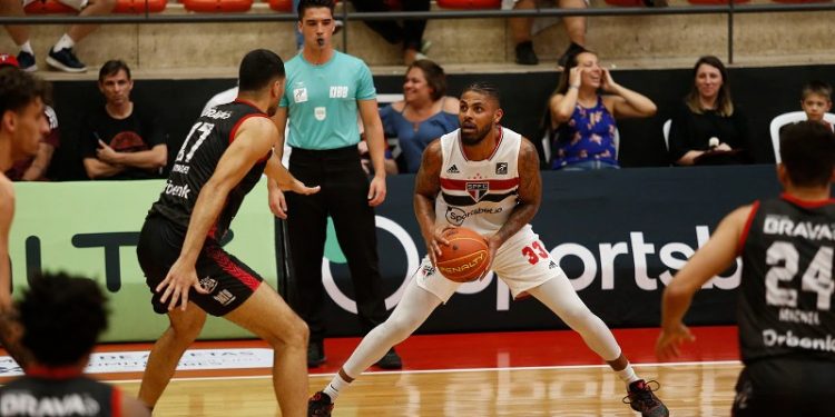 São Paulo F.C. – Na prorrogação, Basquete Tricolor derrota o Pato pelo NBB São Paulo F.C. – Na prorrogação, Basquete Tricolor derrota o Pato pelo NBB