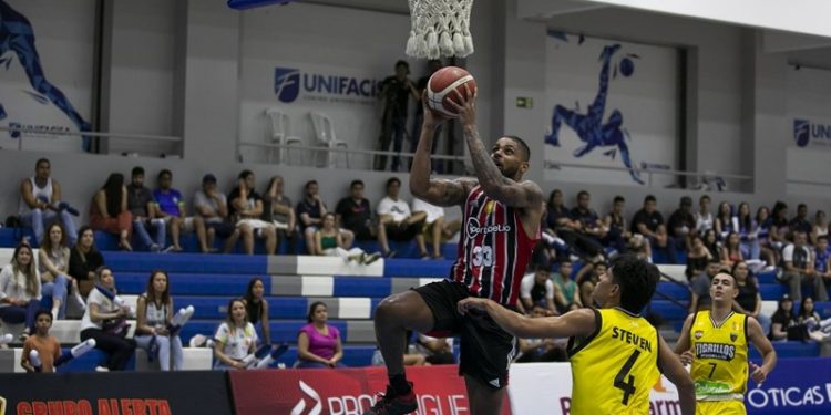 São Paulo F.C. – Com mais de 100 pontos, Basquete Tricolor vence o Tigrillos e avança na Sul-Americana