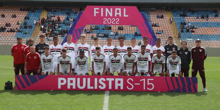 São Paulo F.C. – Sub-15 fica com o vice-campeonato paulista