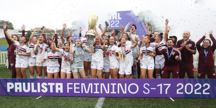 São Paulo F.C. – São Paulo conquista o pentacampeonato Paulista Feminino Sub-17